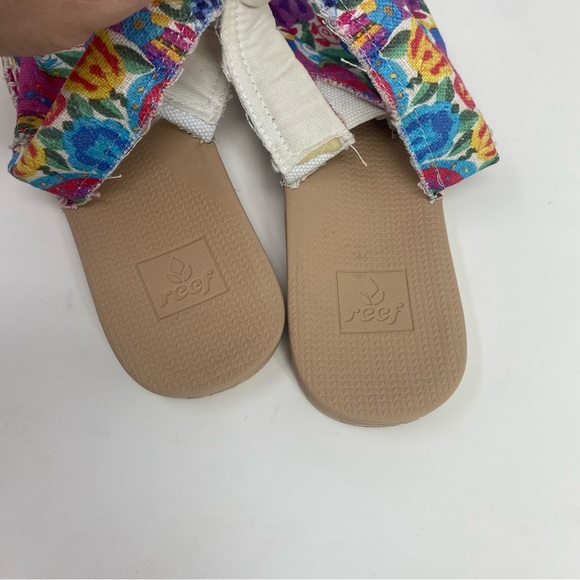 Reef Escape Sling Print Shoes Womens 7.5 Floral Print - Picture 4 of 7